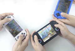 Na pierwszy rzut oka RG40XX H wygląda jak najnowszy RG Cube. (Źródło zdjęcia: Anbernic)