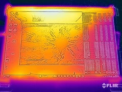 Badanie naprężenia temperatury powierzchni (przód)