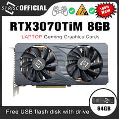 51Risc RTX 3070 TiM GPU sprzedaje się taniej niż RTX 3060 Ti Founders Edition. (Źródło obrazu: Aliexpress)