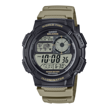 Zegarek Casio AE-1000W-5AV. (Źródło zdjęcia: Casio)