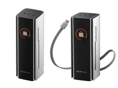 Seria Rapid Pro Power Bank posiada zwijany kabel USB-C. (Źródło obrazu: EcoFlow)
