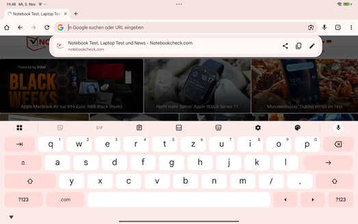 Krajobraz klawiatury