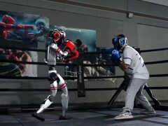 Za około miesiąc Unitree zorganizuje mecz bokserski pomiędzy dwoma humanoidalnymi robotami pod nazwą &quot;Unitree Iron Fist King: Awakening&quot;. (Źródło zdjęcia: Unitree via X)