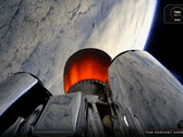 Widok z drugiego stopnia rakiety Electron podczas startu QPS-SAR-12 (źródło zdjęcia: Rocket Lab)