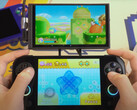 Anbernic zapowiedział rozgrywkę na dwóch wyświetlaczach Nintendo DS na kilku ostatnich handheldach, w tym na przedstawionym na zdjęciu RG476H. (Źródło zdjęcia: Anbernic)