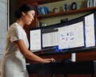 Najnowszy 49-calowy monitor HP jest wyposażony w wysuwaną kamerę internetową (źródło obrazu: HP)