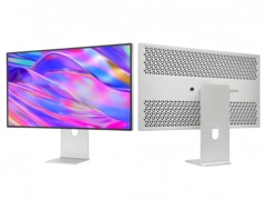 Kuycon G32P (na zdjęciu) obsługuje prawdziwą 10-bitową głębię kolorów i pokrywa 99% gamy kolorów DCI-P3 i sRGB. (Źródło zdjęcia: ClickClack.io)