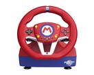 Hori Mario Kart Racing Wheel Pro Mini dla Nintendo Switch 2 ma motyw kolorystyczny Mario.