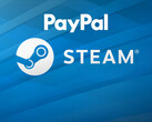 Pokazano logo PayPal i Steam (źródło obrazu: PayPal, Steam z poprawkami)