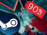Do 26 kwietnia Severed Steel jest dostępny na Steam z 90% zniżką za 2,50 USD zamiast 25 USD. (Źródło obrazu: Steam)
