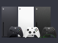Konsola Microsoft Xbox Series X na zdjęciu w wielu kolorach (źródło zdjęcia: Xbox)