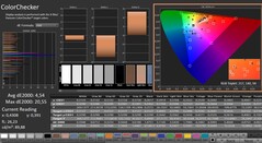 CalMAN: ColorChecker (skalibrowany)