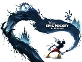 Oficjalna grafika promocyjna do gry „Disney Epic Mickey: Rebrushed”.