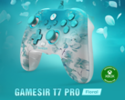 GameSir T7 Pro ma matową obudowę z kwiatowym wzorem i półprzezroczystą konstrukcję (źródło zdjęcia: GameSir)