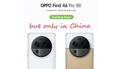 Według leakera, Oppo najwyraźniej nie planuje globalnej premiery dla dość ciekawego flagowego telefonu z aparatem fotograficznym Oppo Find X6 Pro.