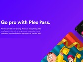Grafika promocyjna używana do promowania Plex Pass na miejscu