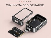 Nowa obudowa Satechi M.2 NVMe Mini SSD mieści dyski SSD o pojemności do 2 TB. (Źródło obrazu: Amazon)