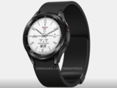 Wyciekł render zegarka Galaxy Watch6 Classic. (Źródło: Steve Hemmerstoffer i MySmartPrice)