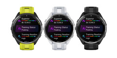 Forerunner 965 będzie dostępny w trzech kolorach z wymiennymi paskami do zegarków. (Źródło obrazu: Happy Run)