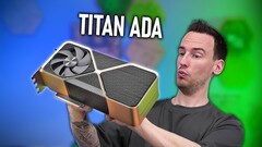 RTX Titan Ada Lovelace (źródło obrazu: Der8auer na YouTube)