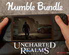 Pakiet Uncharted Realms pozostanie aktywny do 23 sierpnia 2025 roku. Na zdjęciu: Pokład Steam uruchamiający Fort Solis. (Źródło zdjęcia: Notebookcheck, Steam i Humble Bundle - edytowane)