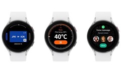 Samsung Wallet, Thermo Check i WhatsApp na Galaxy Watch (źródło: Samsung)