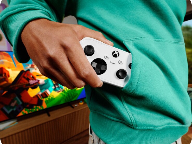 Kontroler Xbox Nano został zaprojektowany tak, aby mieścił się w większości kieszeni