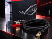 Kabel Ethernet Asus ROG Zoom Cat. 8 oferuje przepustowość 40 Gb/s.