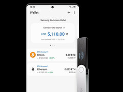 Handel kryptowalutami Coinbase pojawia się w Samsung Wallet. (Źródło zdjęcia: Samsung)