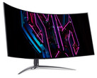 Acer Predator X45 łączy rozdzielczość 1440p z częstotliwością odświeżania 240 Hz. (Źródło obrazu: Acer)