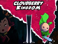 Gra Cloudberry Kingdom na PS3 z pokazaną konsolą PS5 (źródło obrazu: Sony PlayStation z poprawkami)