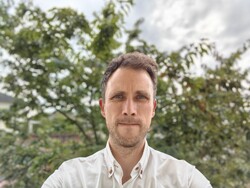 Selfie wykonane za pomocą urządzenia Oppo Pad 5 Pro