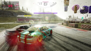 Na zdjęciu: zrzut ekranu z rozgrywki z gry „OverDrift Festival”.