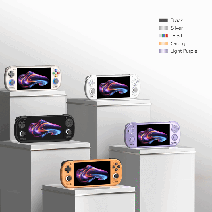 Retroid Pocket 6 jest obecnie dostępny w 5 różnych motywach (źródło obrazu: Retroid)