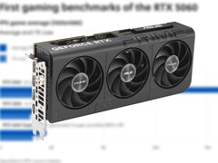 Asus Prime RTX 5060 8 GB OC to jeden z wielu modeli AIB RTX 5060, które pojawią się w sprzedaży. (Źródło zdjęcia: Asus, GameStar, edytowane)