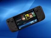 Wyświetlacz LCD urządzenia Steam Deck. 