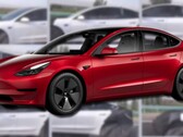 Tesla Model 3 został wprowadzony w 2017 roku, a Project Highland to odnowiony wariant na 2023 rok. (Źródło zdjęcia: Tesla/@DriveTeslaca - edytowane)