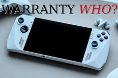 Gamers Nexus odkrył kolejny wadliwy proces gwarancyjny Asusa w przypadku komputera przenośnego Asus ROG Ally. Źródło zdjęcia: Notebookcheck - edytowane)