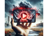 YouTube zarabia miliony na kampaniach dezinformacyjnych dotyczących zmian klimatu (symboliczny obraz: DALL-E / AI)