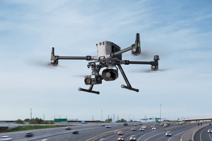 Zenmuse V1 to głośnik dla dronów Matrice (źródło obrazu: DJI)