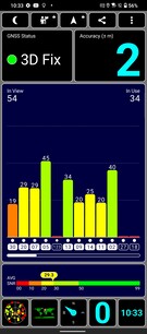 Test GPS na zewnątrz