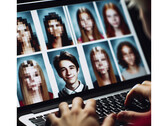Tworzenie Deepfake jest proste dzięki generatywnym aplikacjom AI (symboliczny obraz: Bing AI)