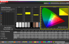 Skalibrowany CalMAN ColorChecker