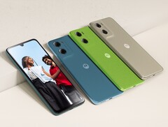 Moto G06 Power jest dostępna w trzech kolorach Pantone. (Źródło zdjęcia: Motorola)