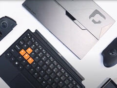 OneXPlayer X1 Air z odłączaną klawiaturą i kontrolerami. (Źródło obrazu: One-Netbook)