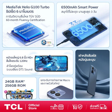 Najważniejsze cechy TCL K70 Power 4G