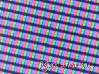 Błyszcząca matryca subpikseli RGB