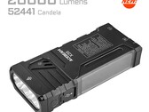Acebeams X35 z oświetleniem bocznym i trzema mocnymi diodami LED z przodu.