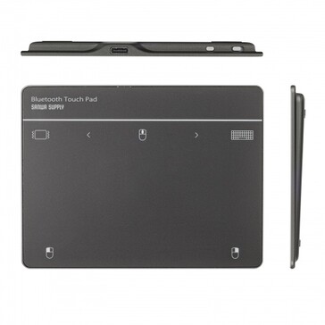 Sanwa MA-PG521GB to smukły, lekki zewnętrzny touchpad dla komputerów z systemem Windows 10 i 11. (Źródło: Sanwa Supply)