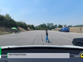 Pozbawiony radaru Model Y przeszedł pozytywnie test wykrywania pieszych (zdjęcie: Euro NCAP)